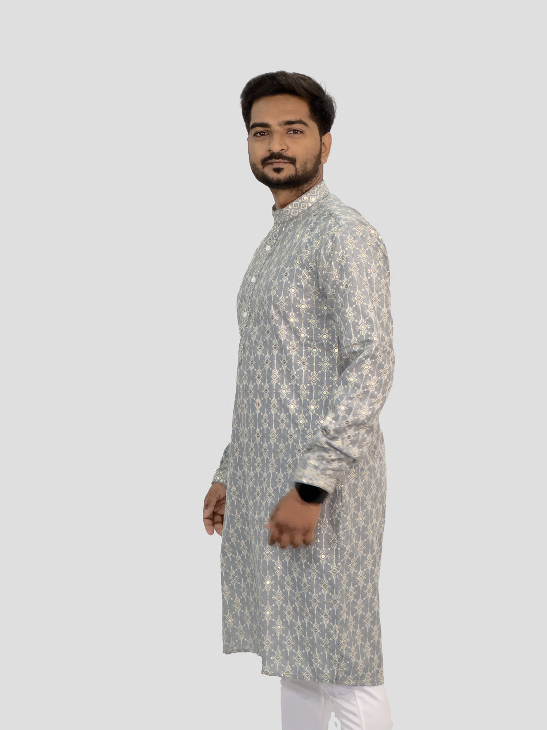 Embroidered Royal Kurta