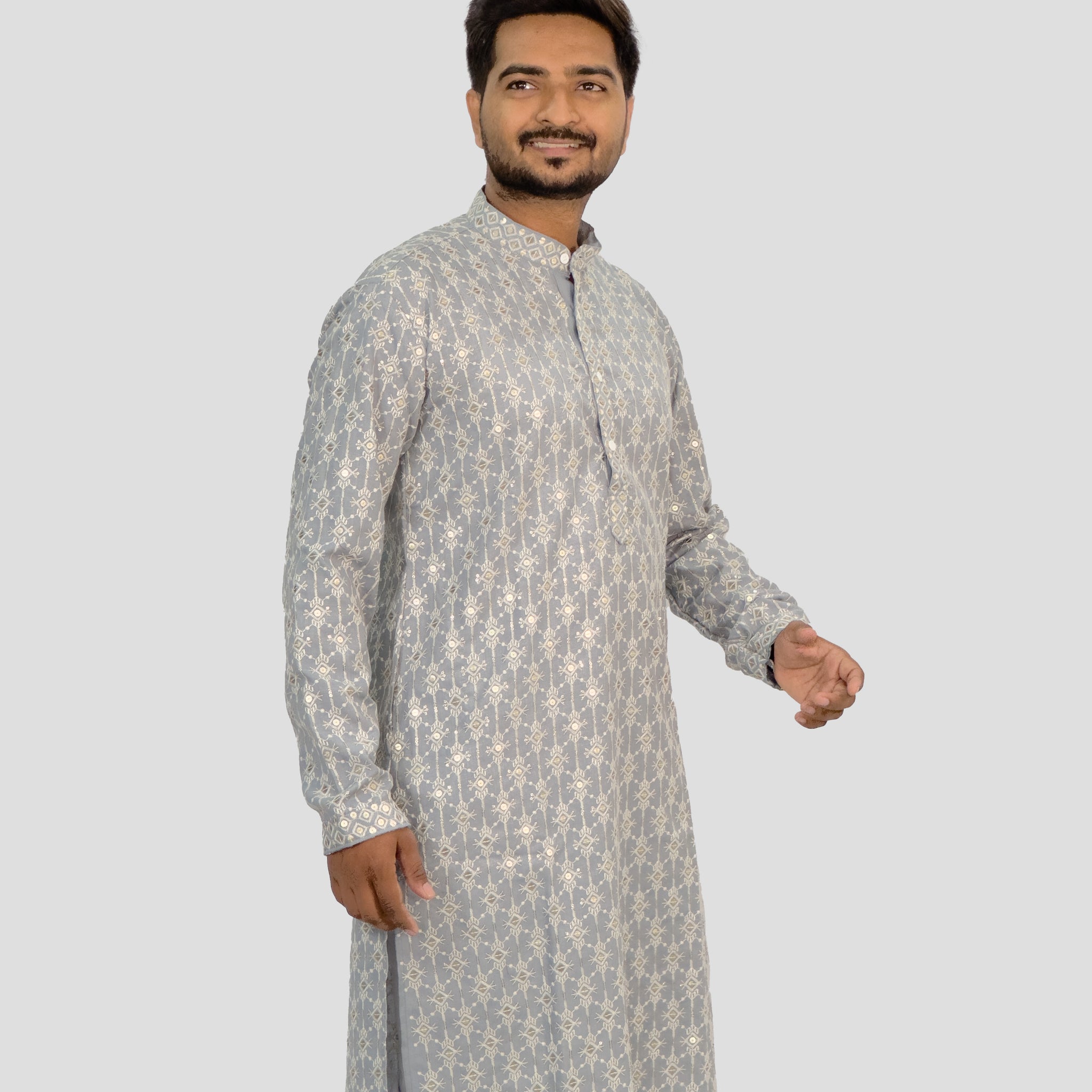 Embroidered Royal Kurta