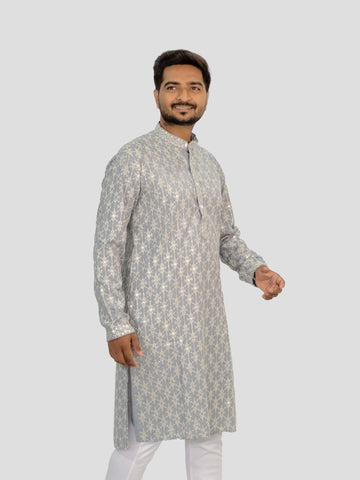 Embroidered Royal Kurta