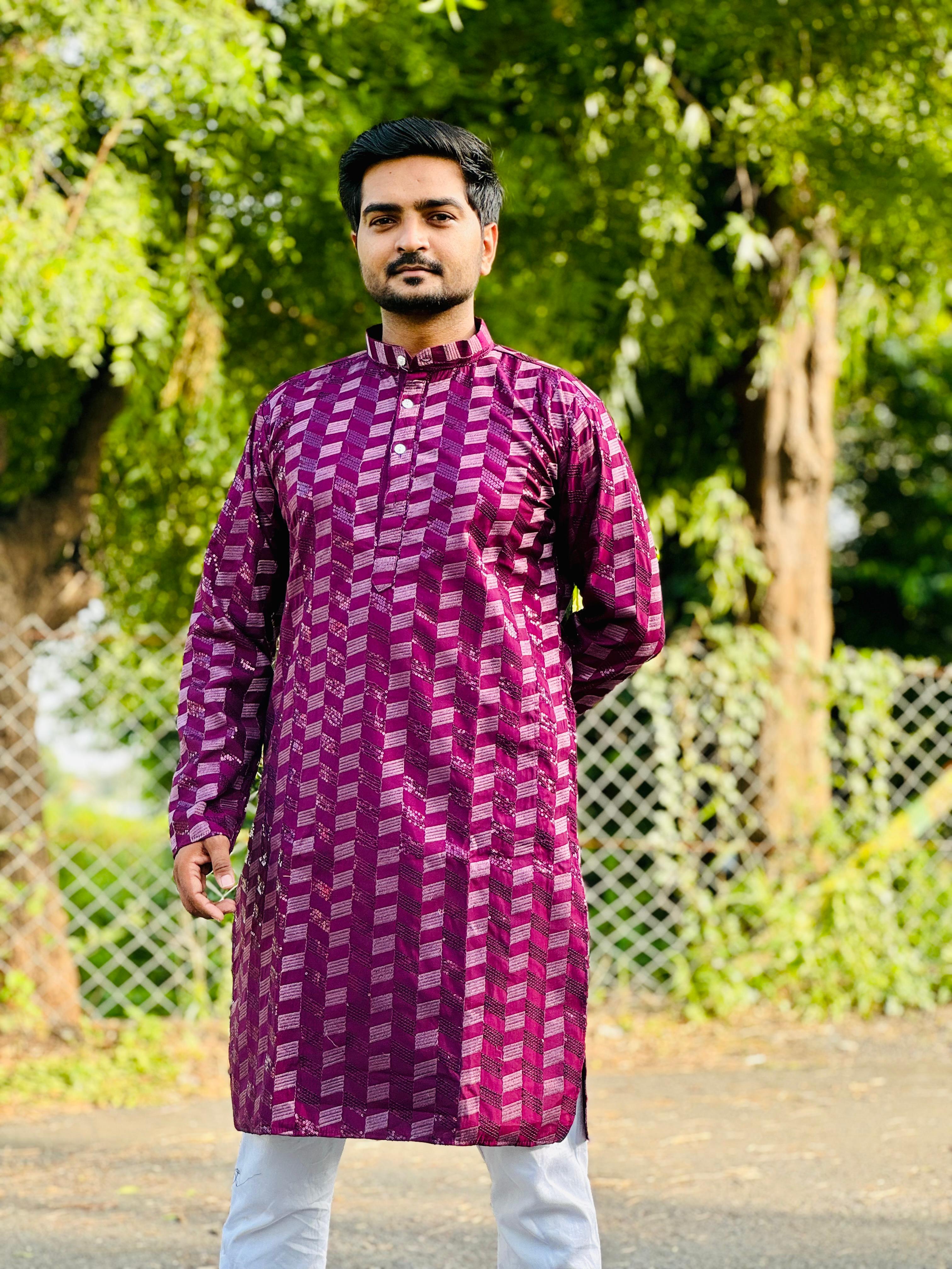 Embroidered designer Rayon Kurta